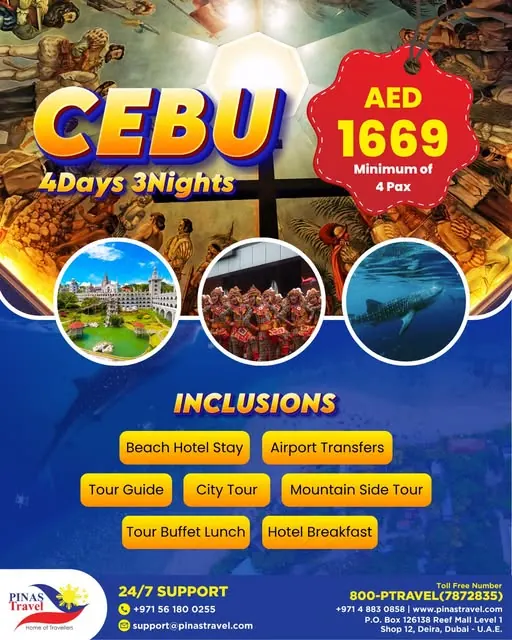 Cebu 4 Days / 3 Nights, Cebu, Philippines