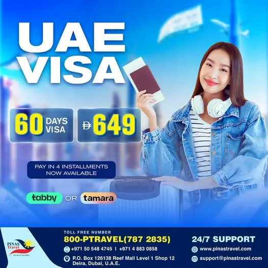 UAE 60-Day Visa with Ticket Package poster