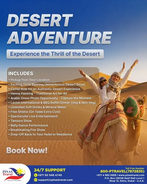 Dubai Desert Safari, Dubai